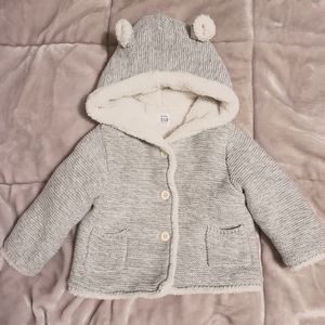 Baby GAP Sherpa-Lined Cardigan